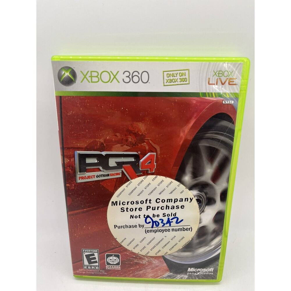 Project Gotham Racing 4 - Xbox 360 Game - Complete & Tested